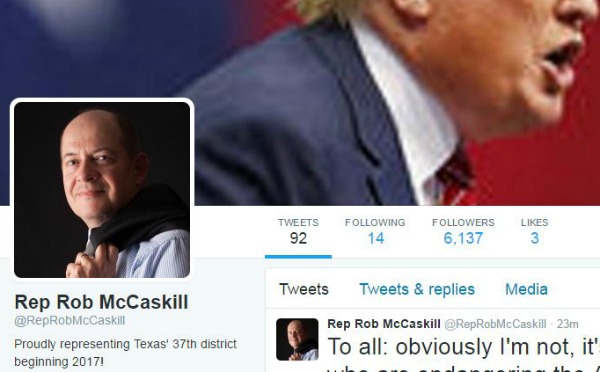 Former Twitter fake Rob McCaskill
