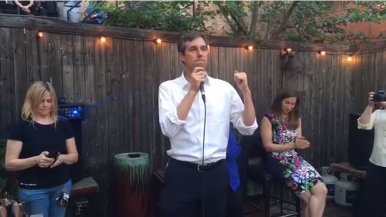 Beto O'Rourke in Dallas 3/17