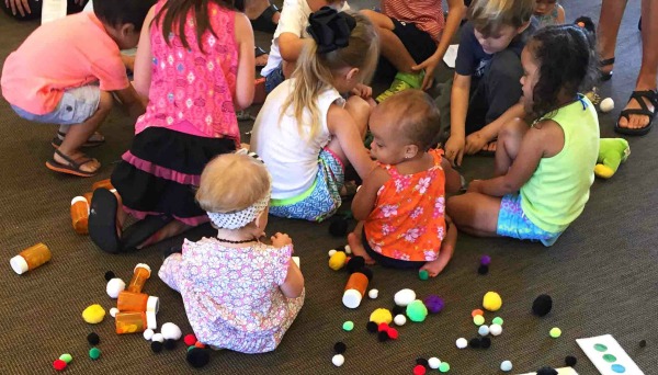 Kids play Bastrop TX