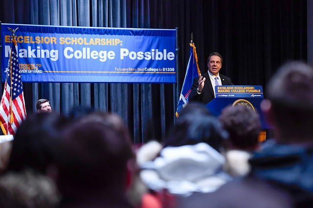 Cuomo Buffalo College Rally 020717