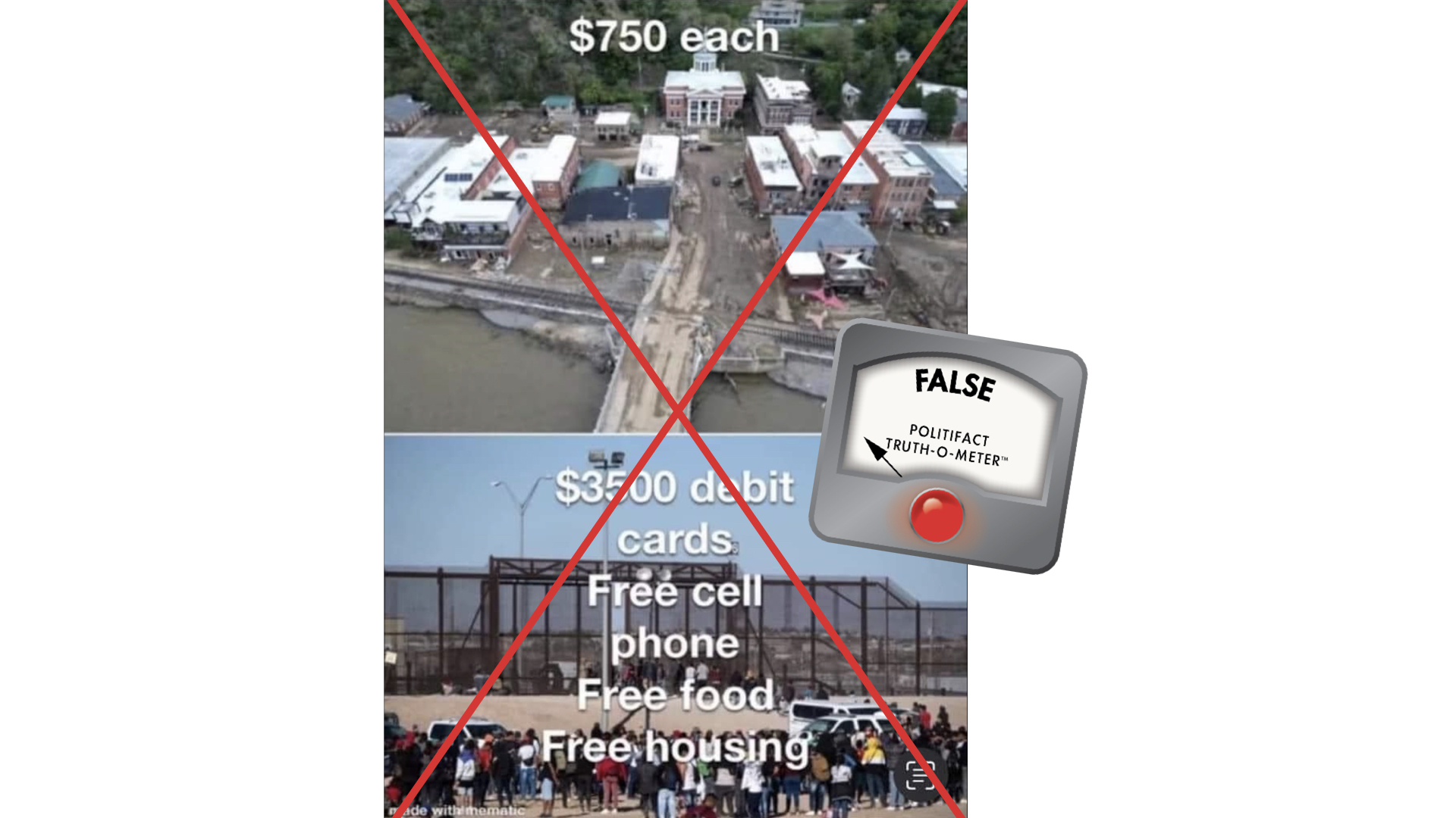 False rating migrants $3,500 debit cards, 10/10/24