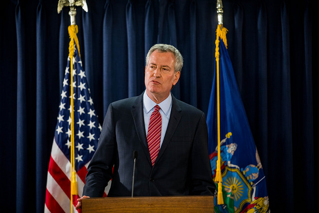 De Blasio Presser Photo Post SOTS