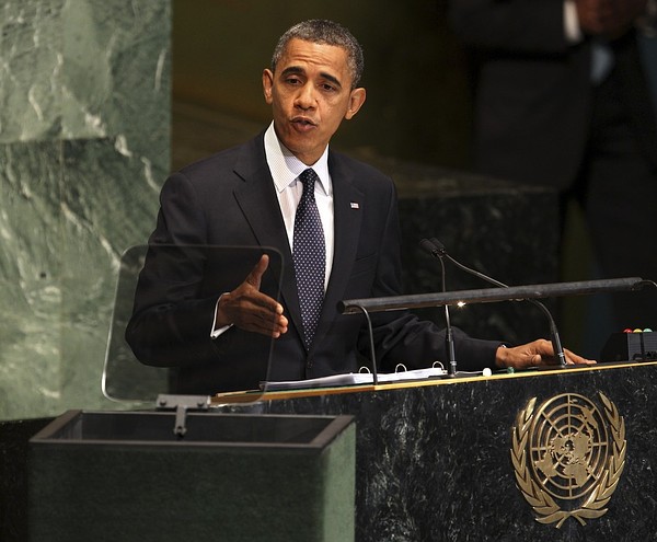 Obama at refugee UN