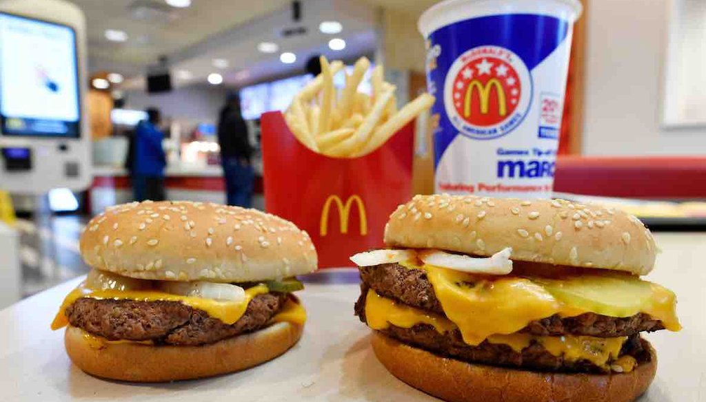 McDonald's Quarter pounder