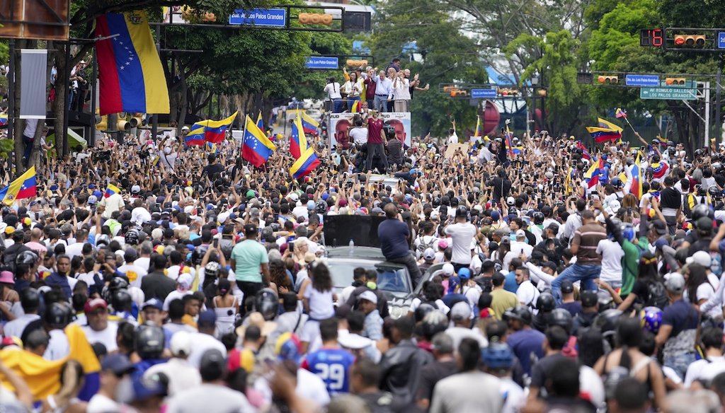 Marcha en Venezuela 07/30/2024