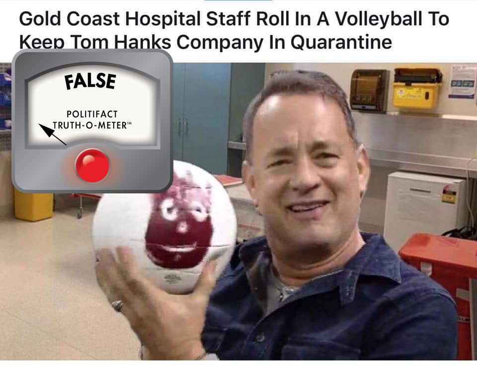 Tom Hanks Wilson hoax
