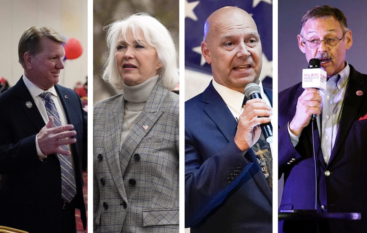 America First SOS candidates compilation photo