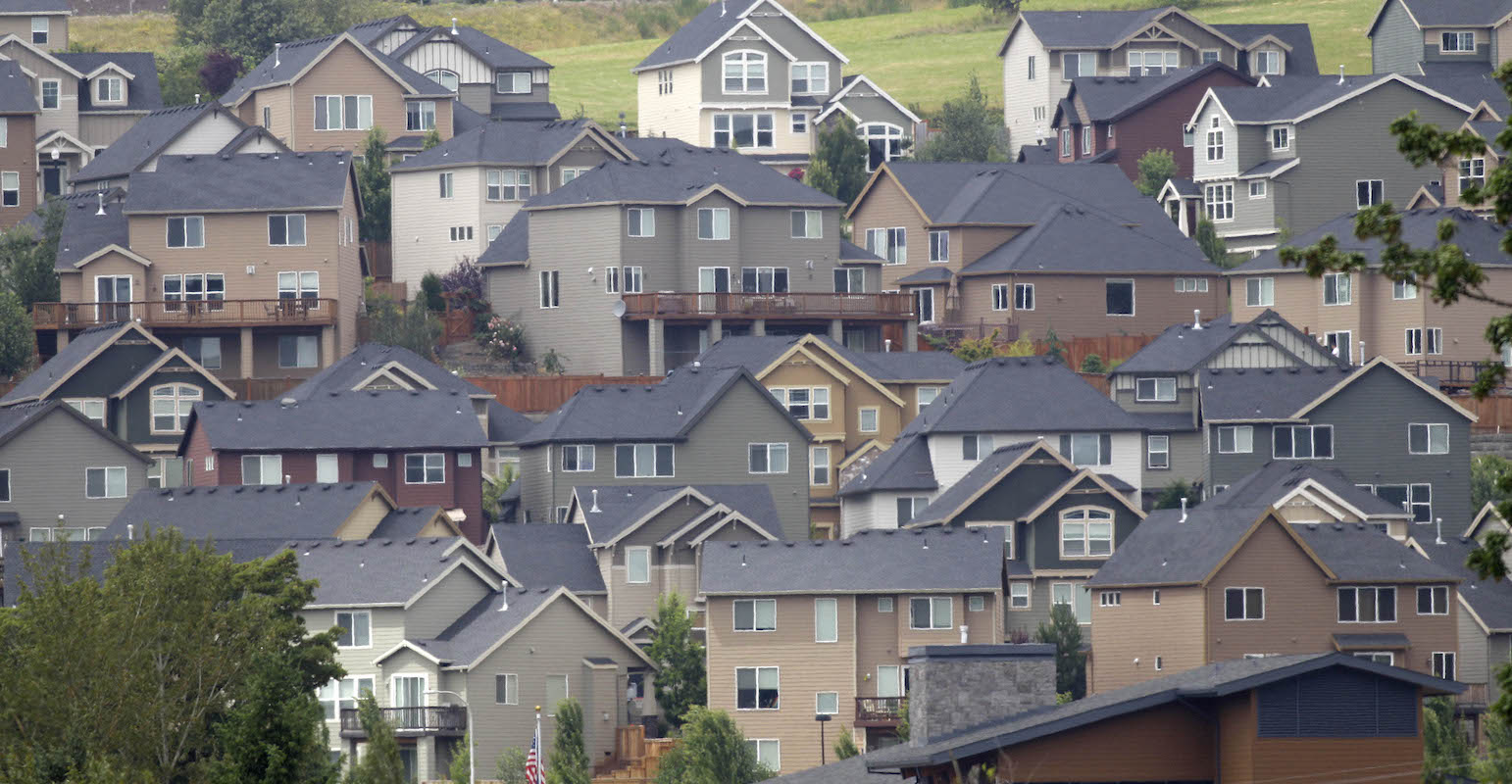 Houses in Happy Valley, Oregon 07-20-2010