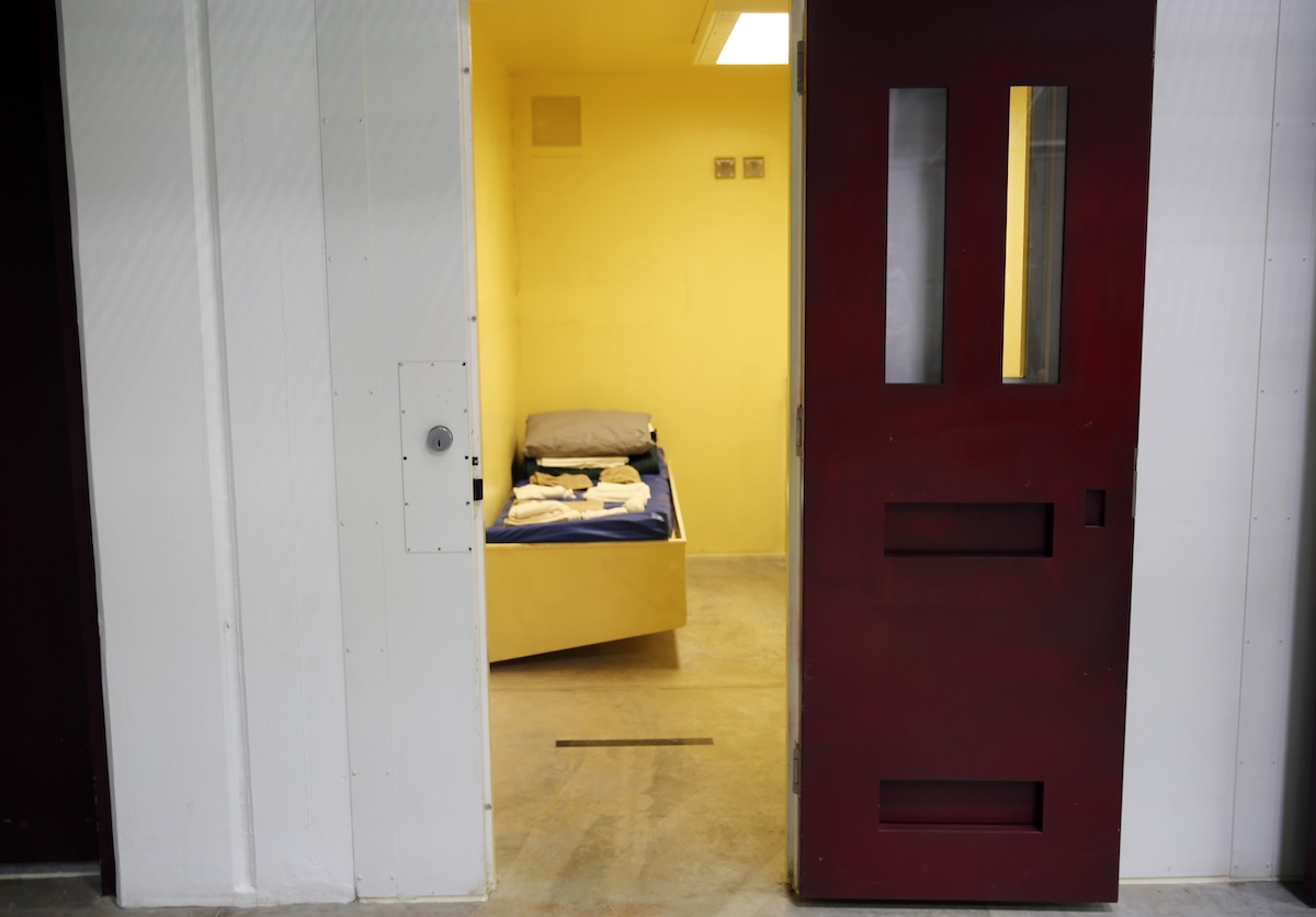 Guantanamo Bay terrorism suspect detainee cell 02-06-16