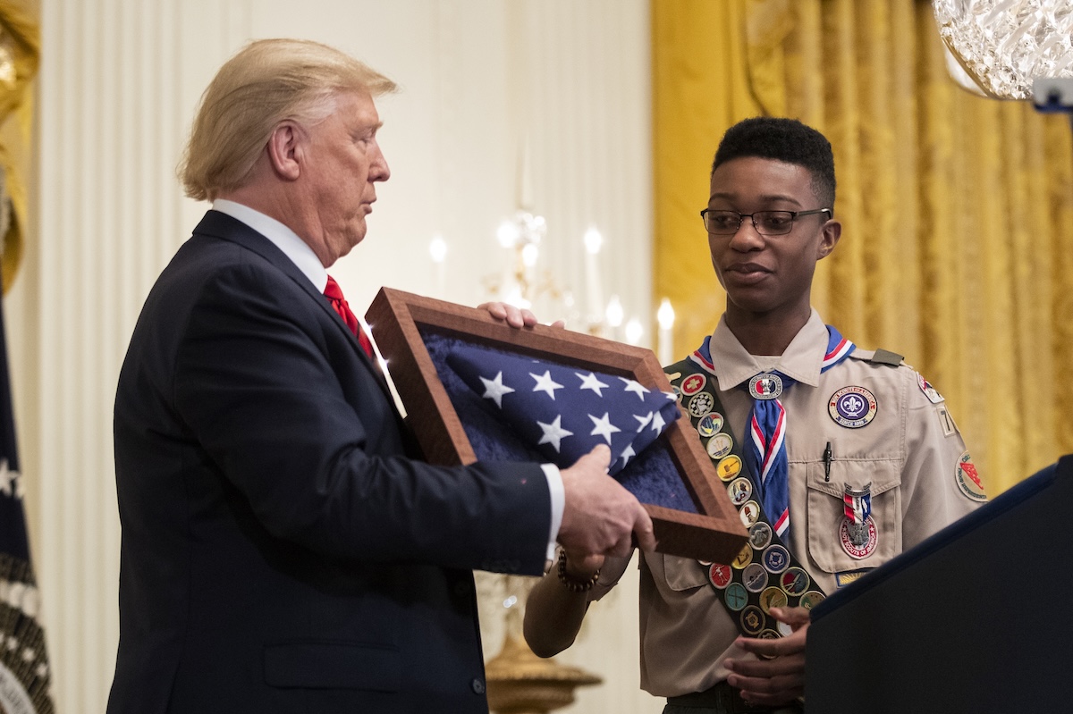 Trump at Black History Month 2020 - 01-30-2025