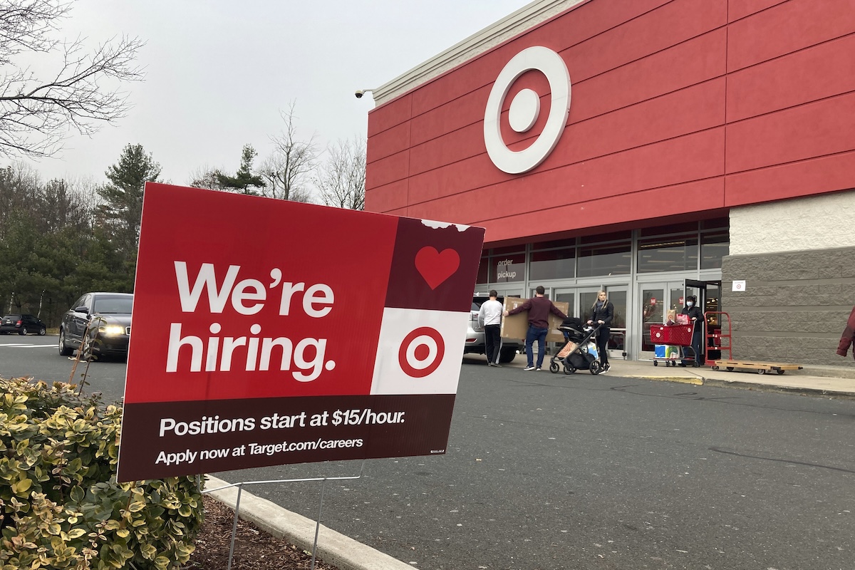Target store hiring for Harris promise story