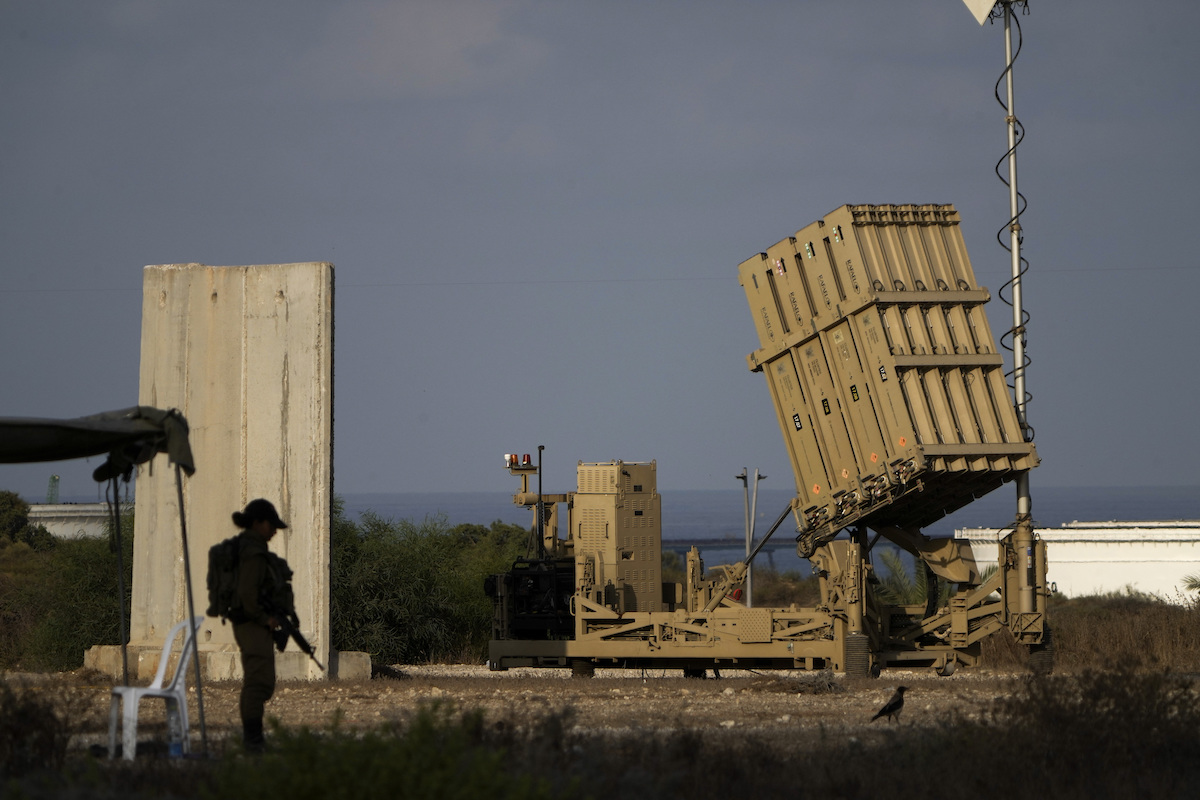 Iron Dome battery, August 2022