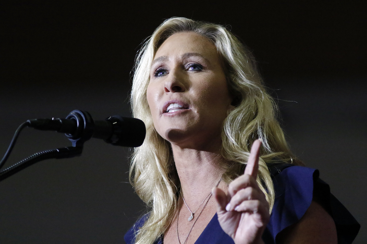 MTG for Biden tweet story