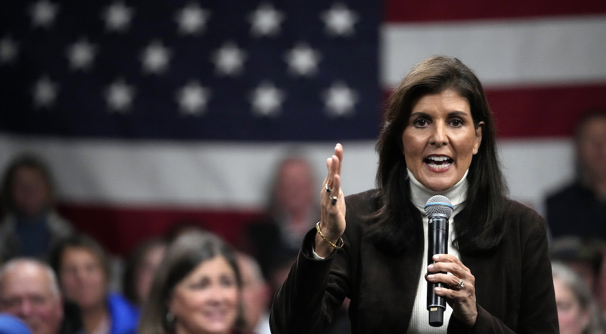 Nikki Haley at Manchester, N.H., town hall, 12-12-2023