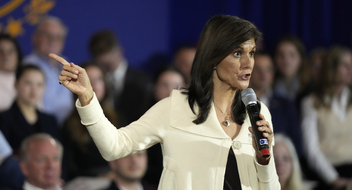 Nikki Haley at NH town hall, 1-2-2024