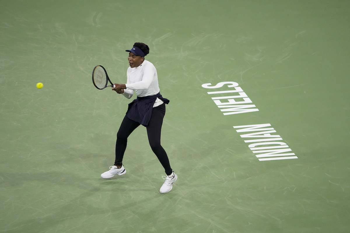 Venus Williams Tennis in Indian Wells, Calif., 3-6-2024