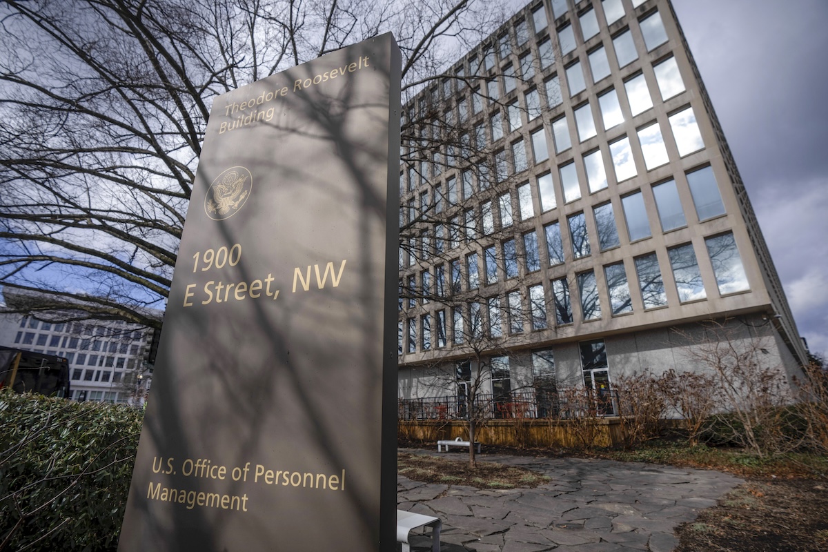 Office of Personnel Management headquarters in Washington in 2024