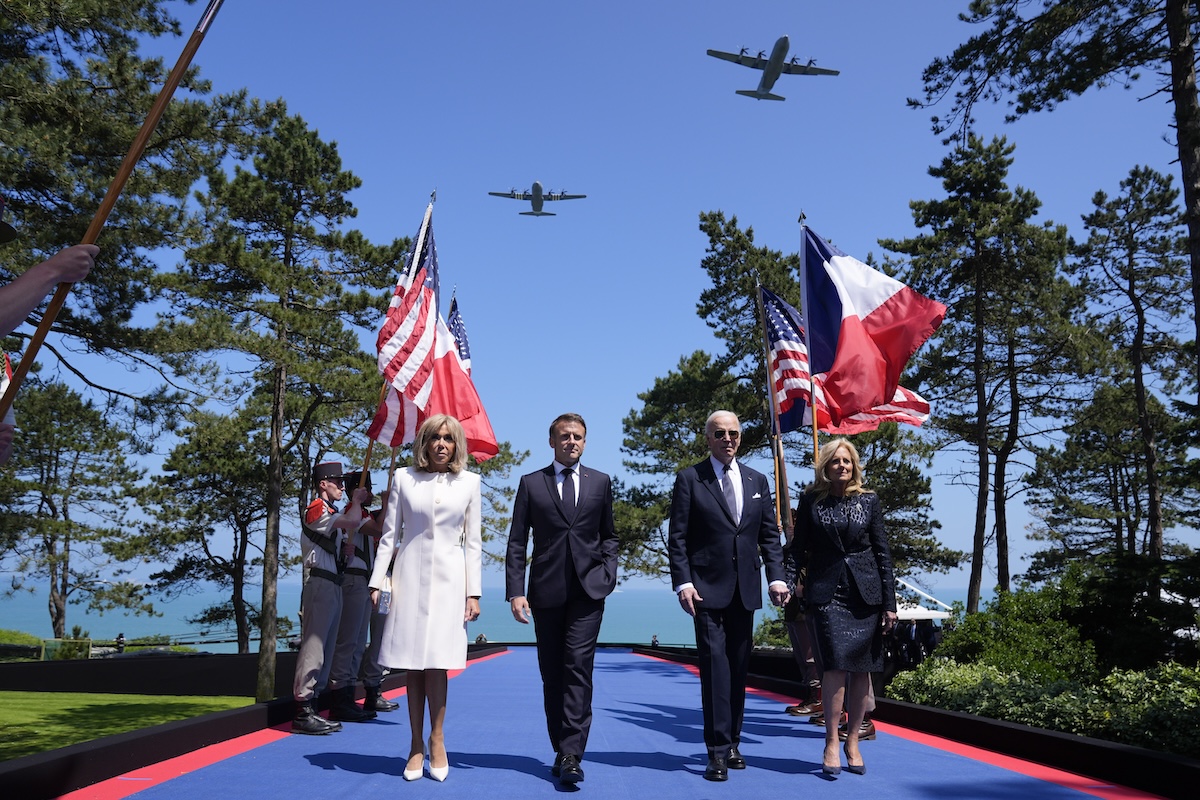 President Joe Biden in Normandy, France, 06-06-2024