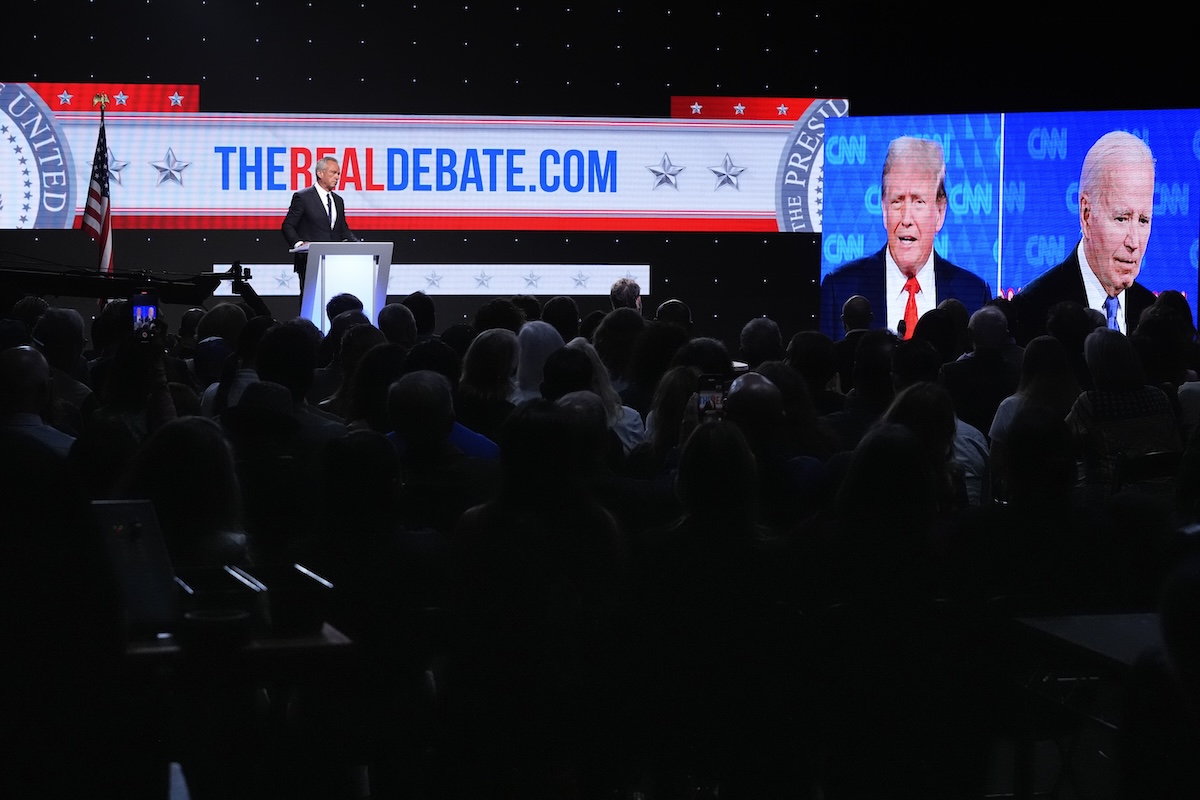 RFK Jr livestream debate 06-27-2024