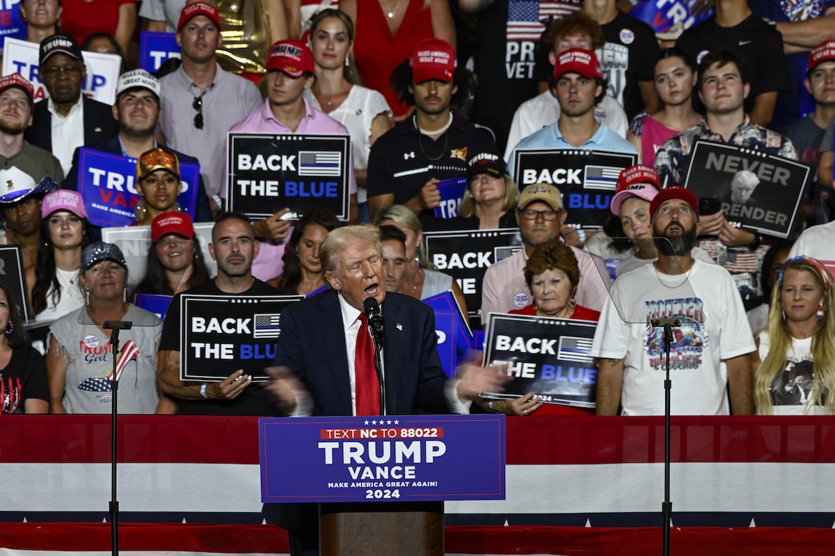 Trump rally in Charlotte, N.C., 7-24-2024