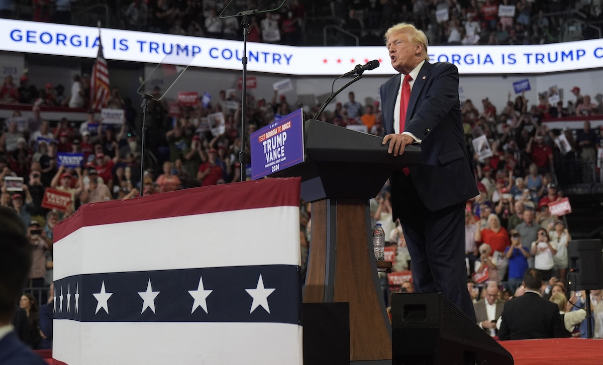 Trump in Atlanta 08/03/2024