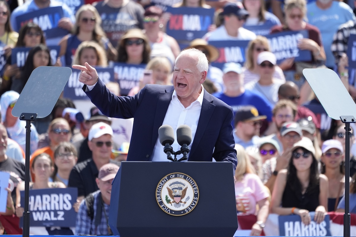 Walz in Eau Claire, Wisc. 07-07-2024