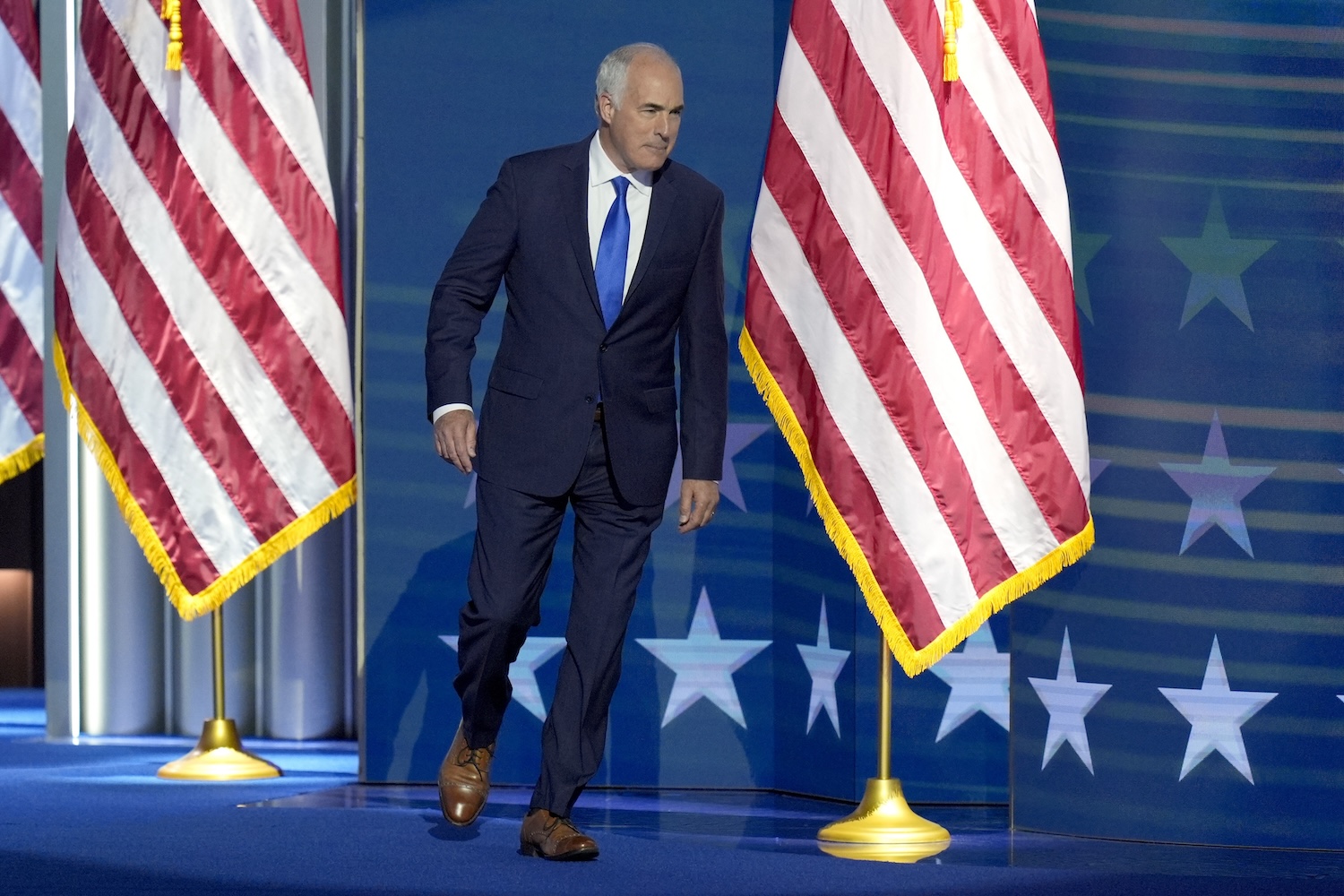 Sen. Bob Casey, D-Pa., in the DNC in Chicago, 8-22-2024