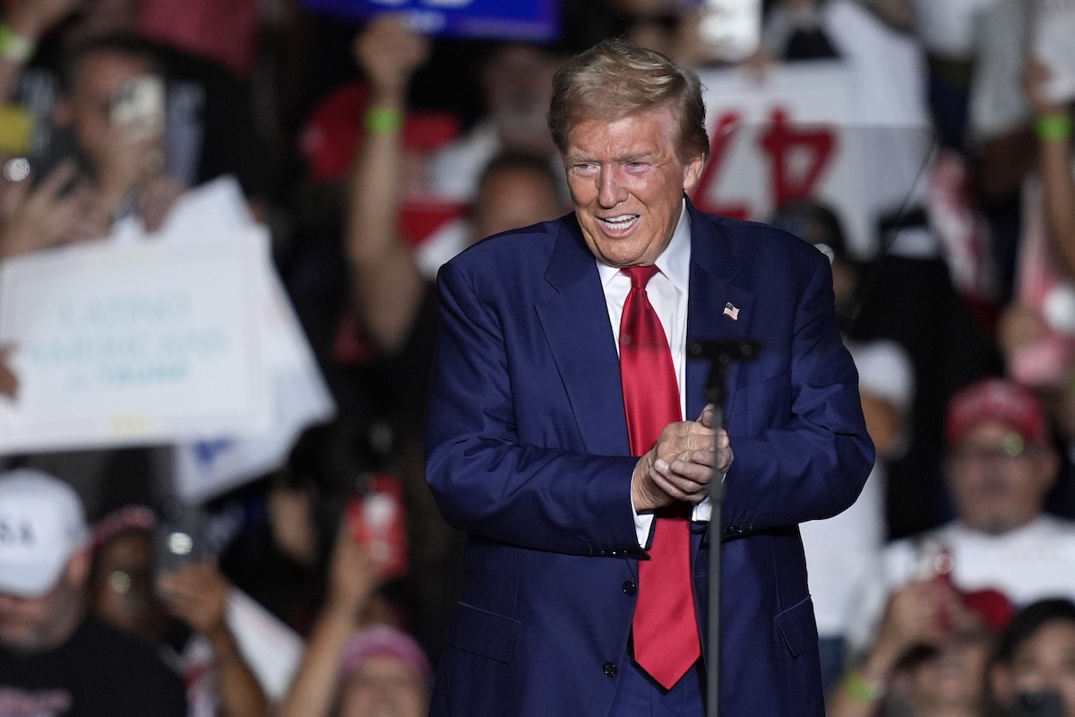 Trump rally in Las Vegas. 9-13-2024