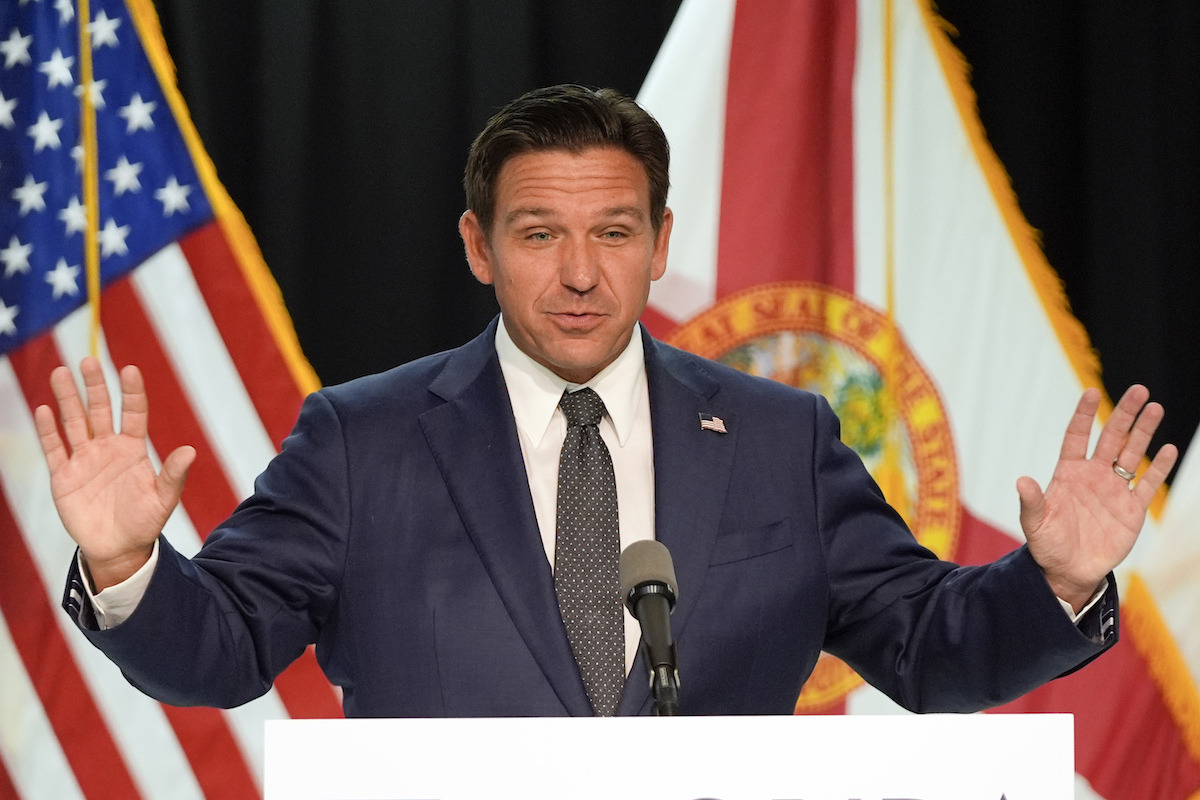 Ron DeSantis en Orlando, Florida 09/16/2024