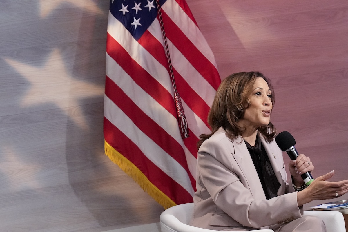 Kamala Harris speaking to NABJ in Philadelphia, 9-17-2024
