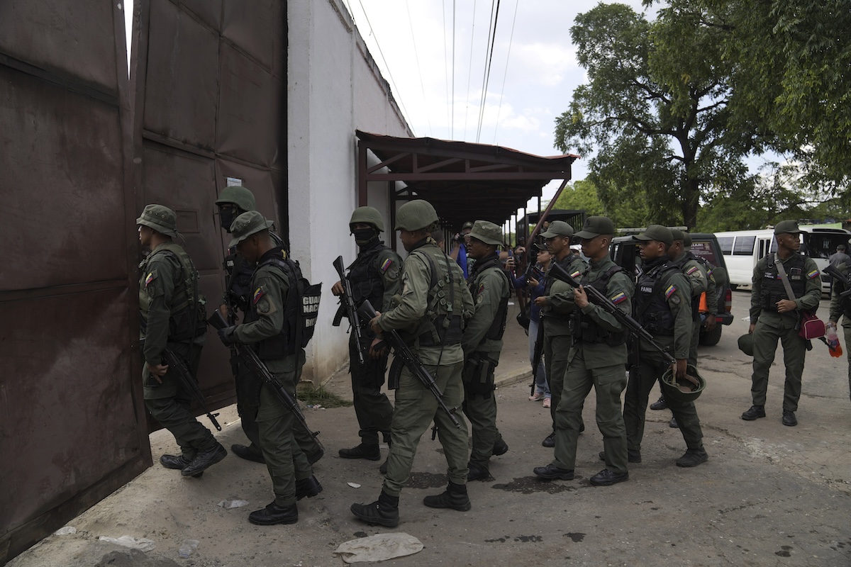 Venezuela soldiers raid Tocoron prison Sept. 2023