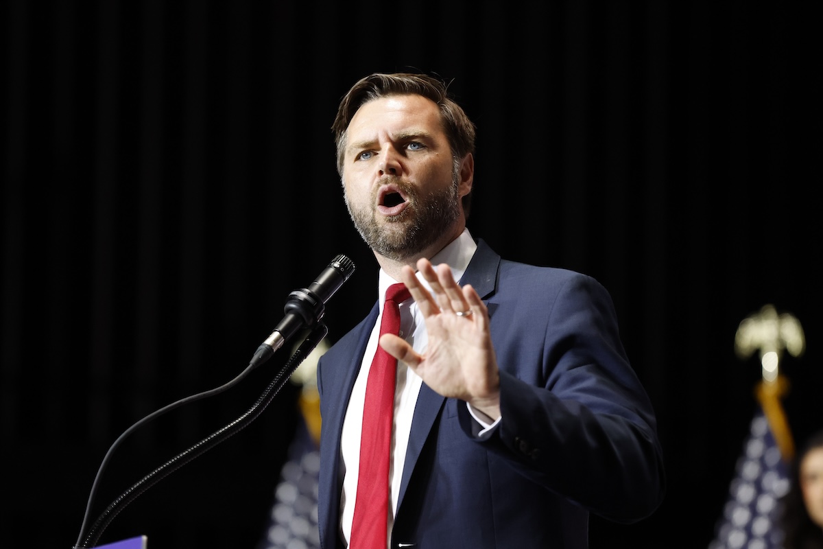 JD Vance speaking in Charlotte N.C., 9-23-2024