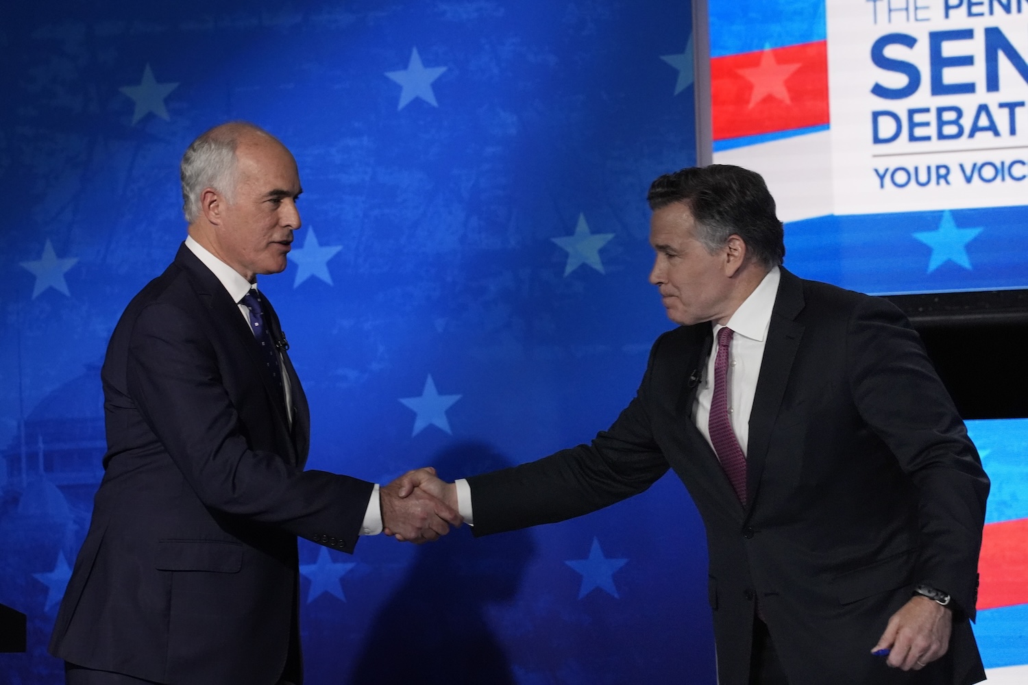 Dave McCormick Bob Casey debate 10.15.24