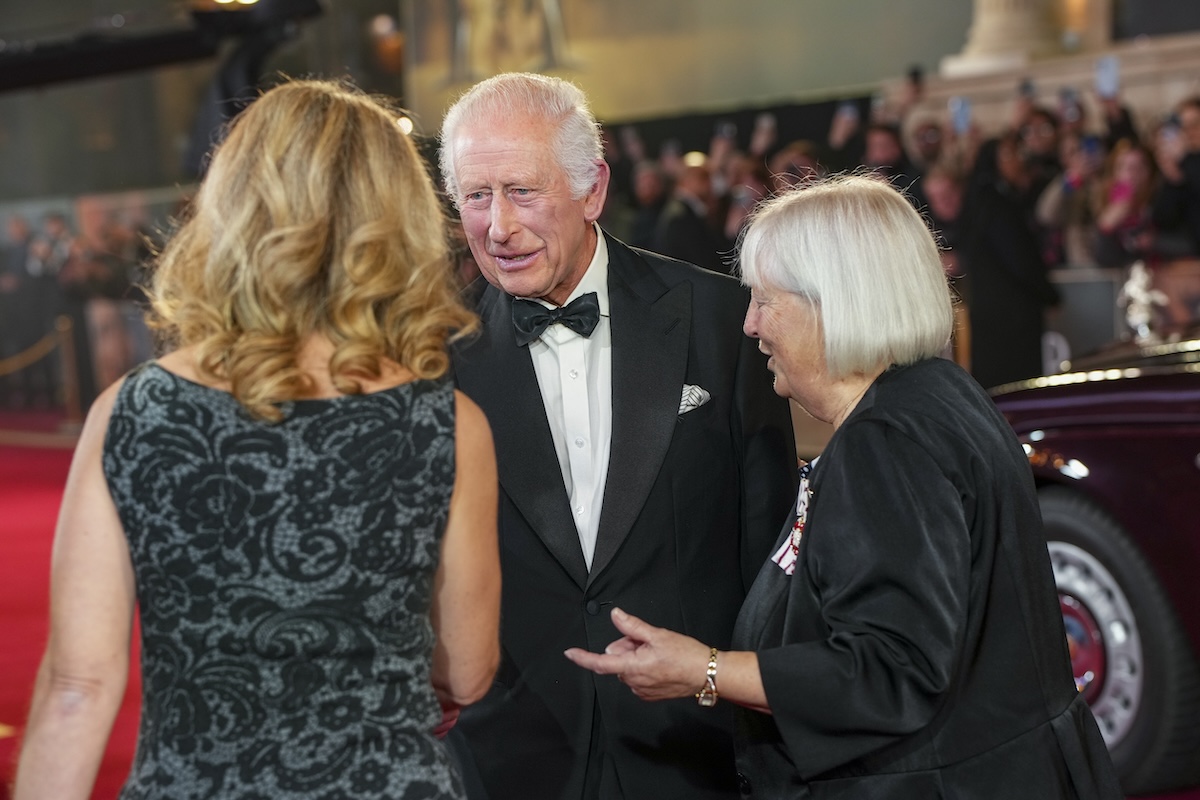 King Charles III at the London premiere of the film 'Gladiator II' - 11-13-2024