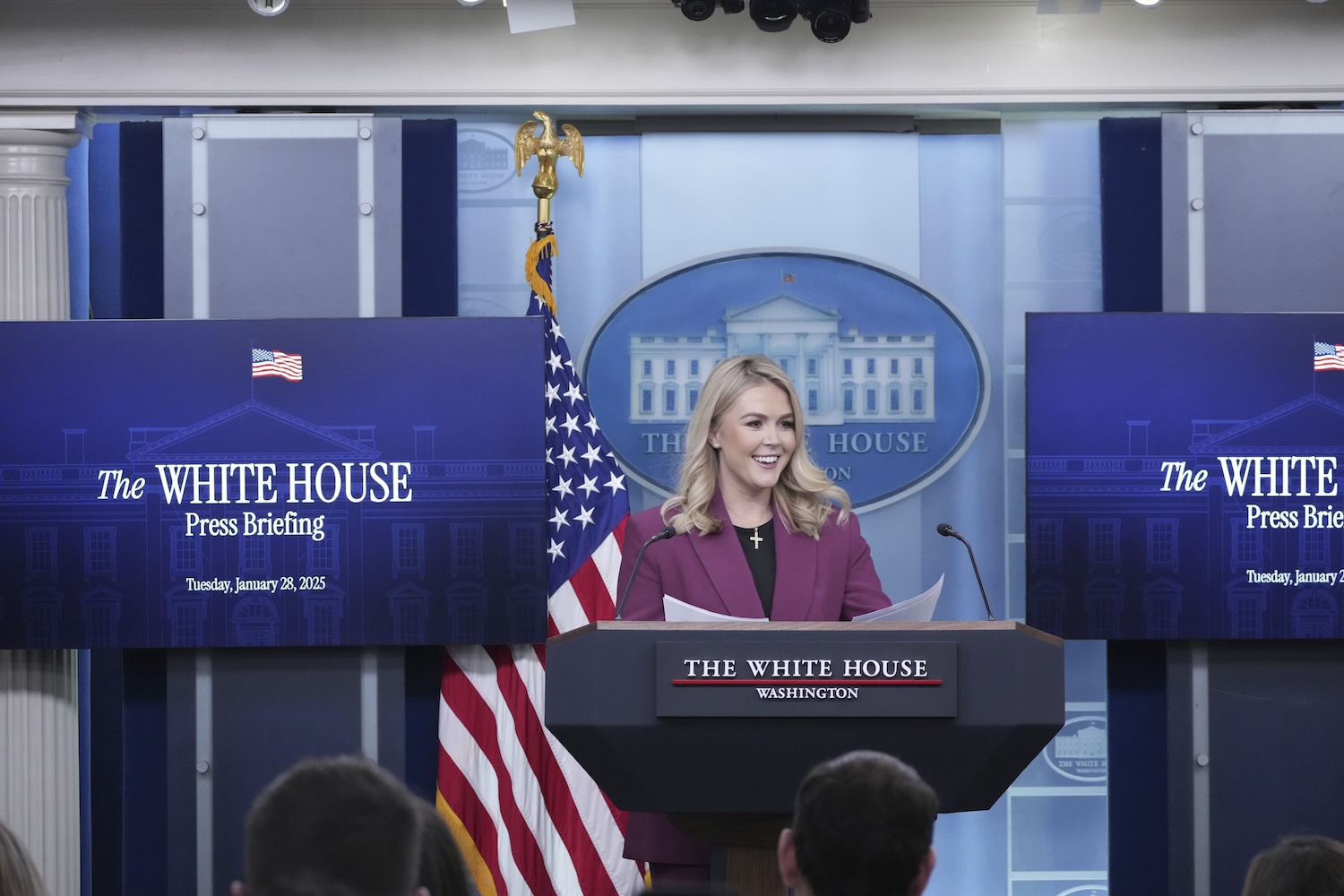 Karoline Leavitt press conference 01-28-2025