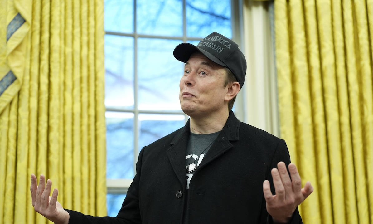 Elon Musk at the White House 02-11-25