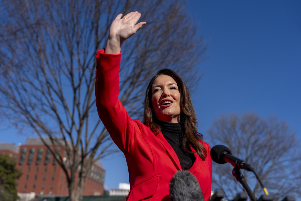 Brooke Rollins at USDA Feb. 25