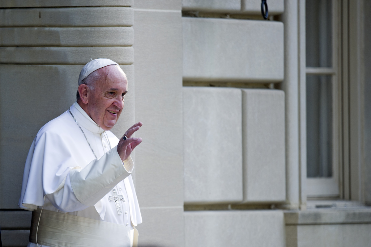 Imagen del papa Francisco del 2015
