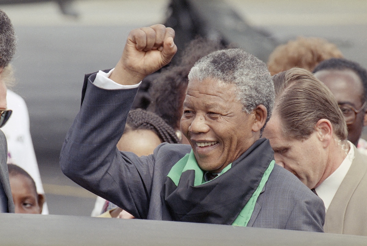 Nelson Mandela in Washington, D.C., 06/24/1990