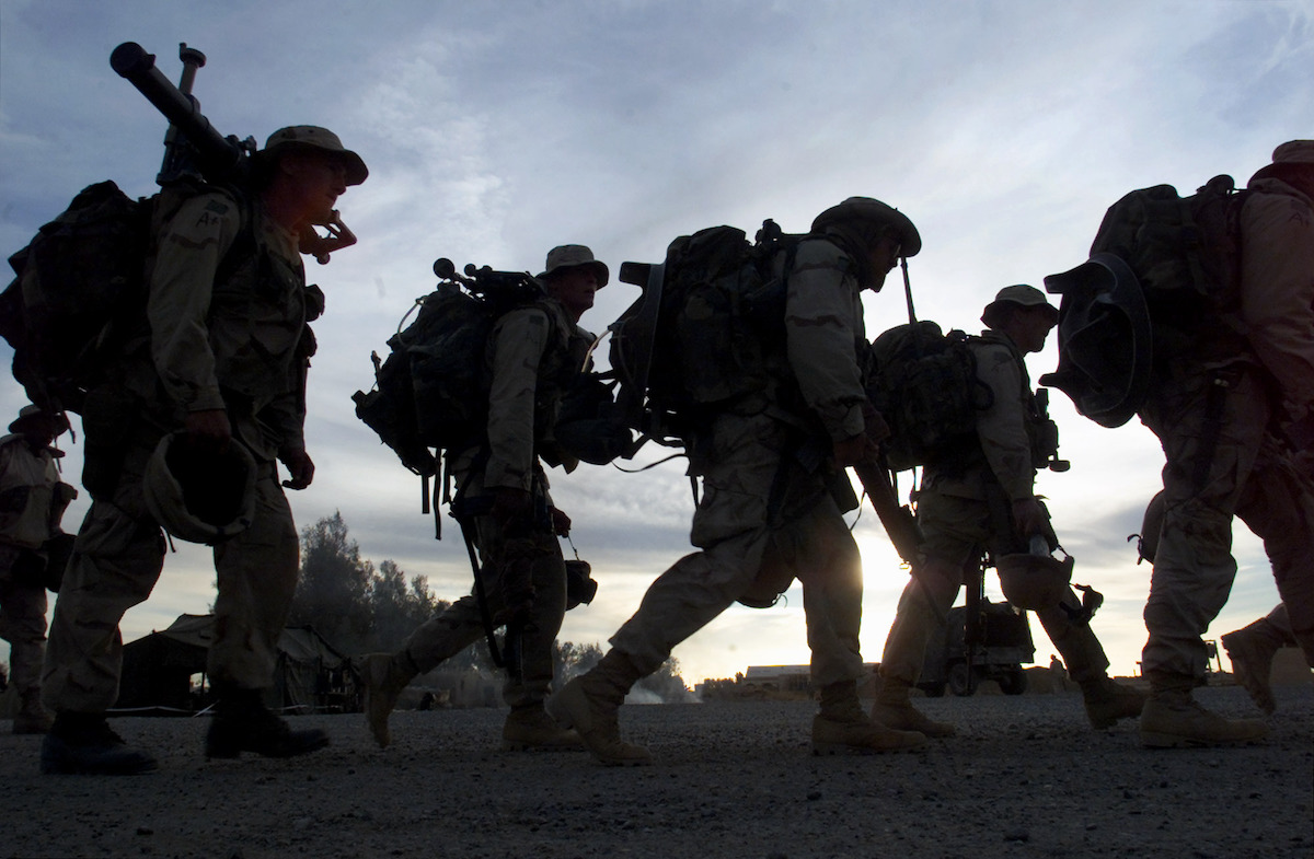 Marines in Afghanistan 2001
