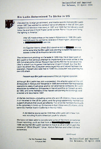 Bush PDB Bin Laden art