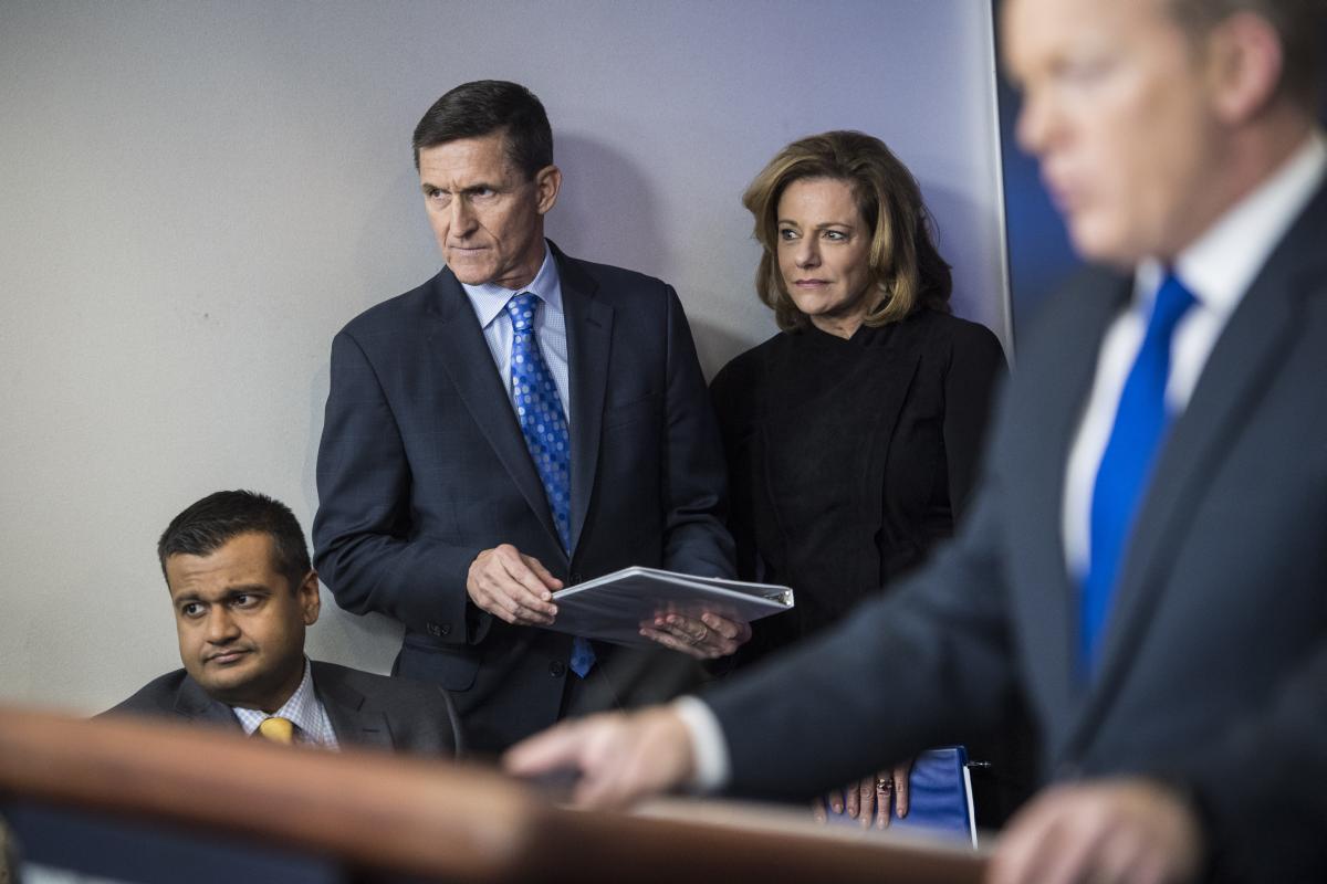 Michael Flynn bg press briefing