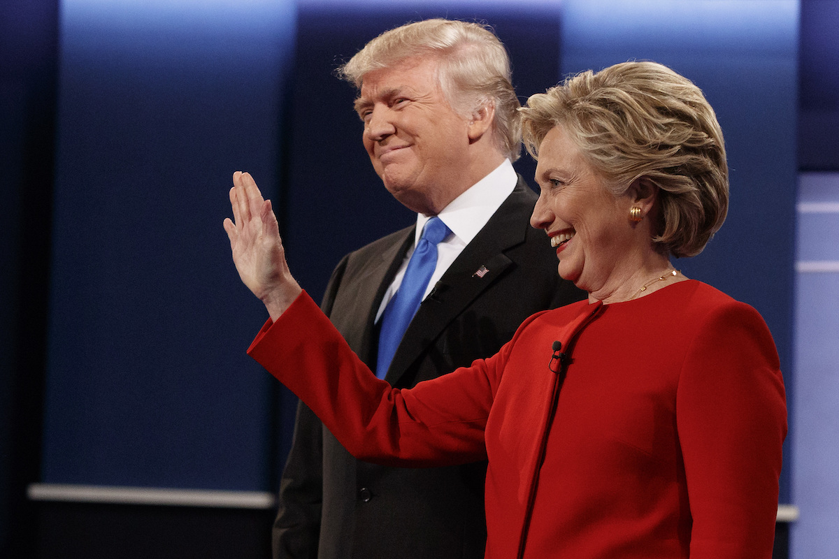 Trump-Clinton debate photo for Rick Scott Durham fact-check main art