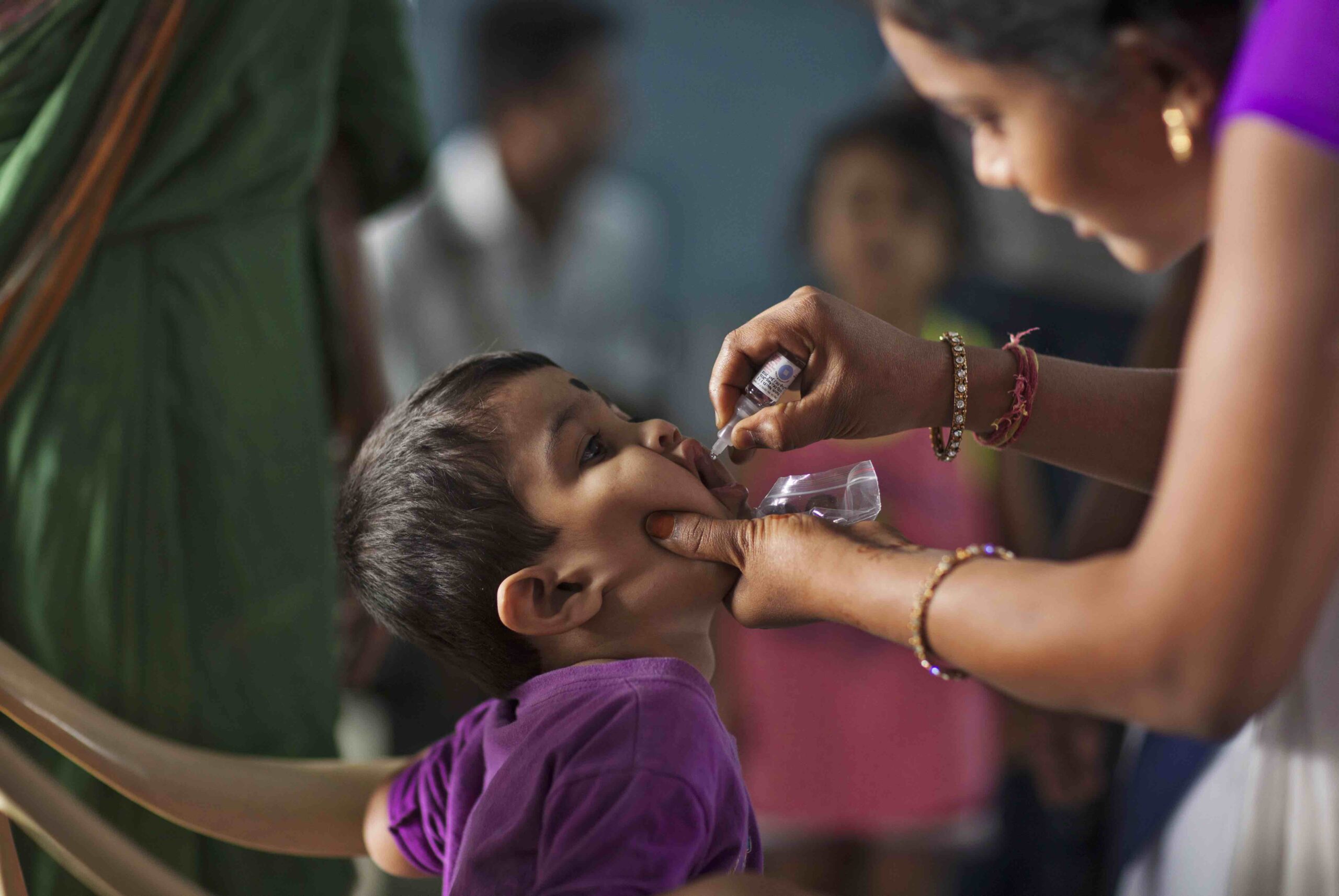 India polio vaccination