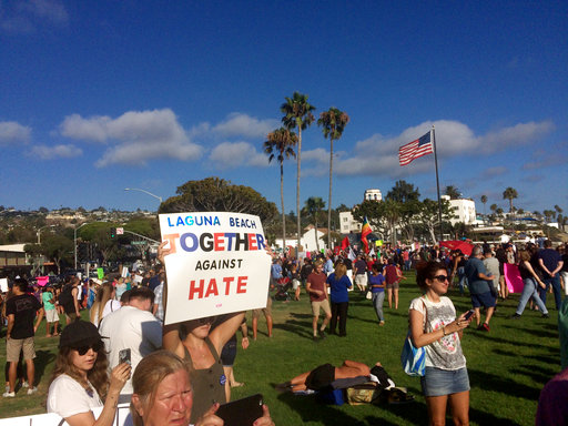 Immigration protest in California
