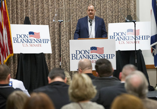 don blankenship WV campaign