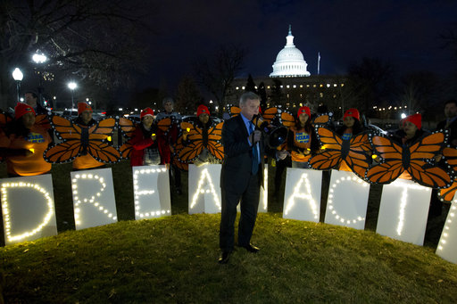 Durbin Jan 2018 Dream Act rally Washington DC