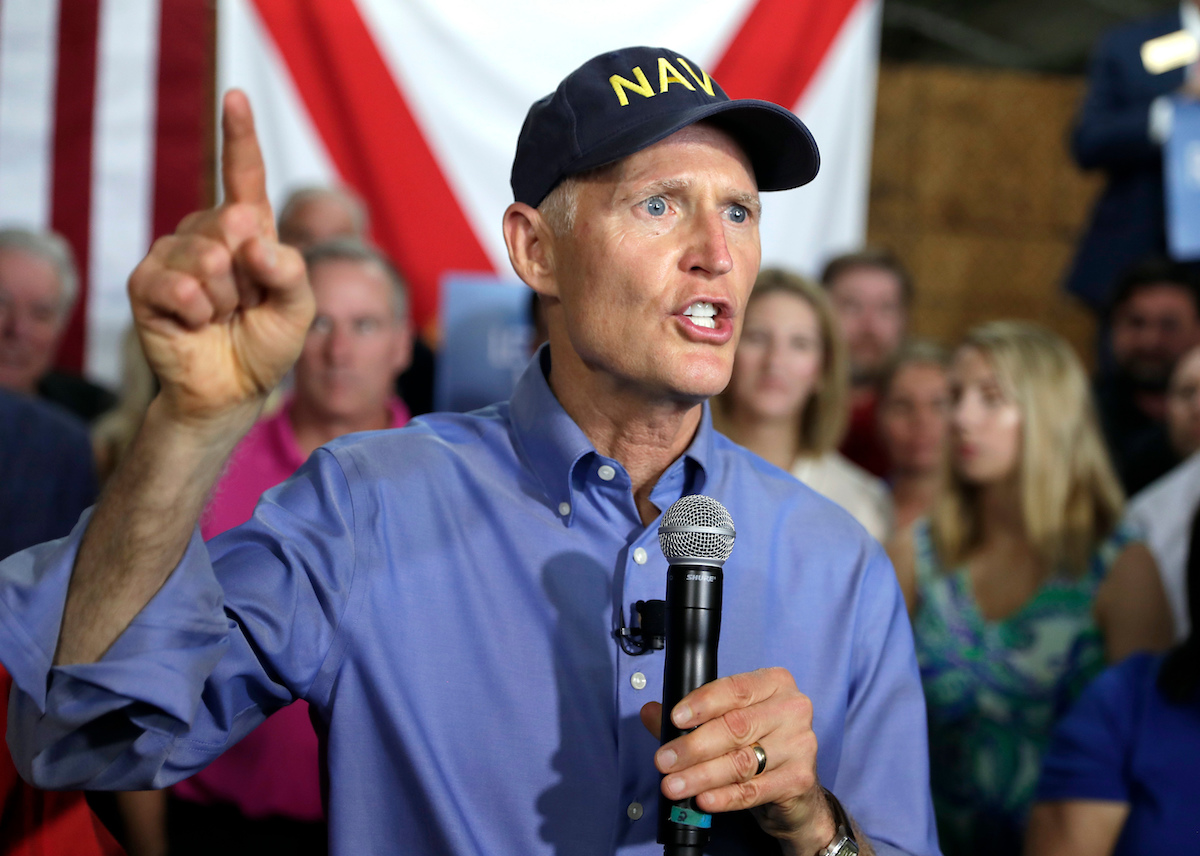 Rick Scott announces bid for Senate