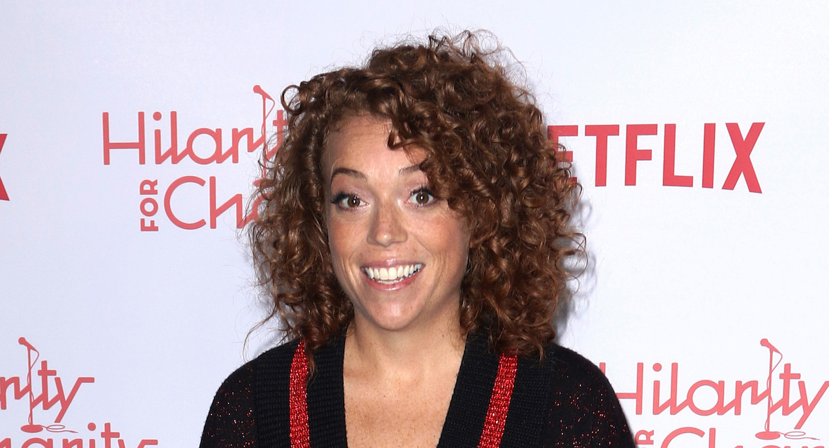 Michelle Wolf at charity show