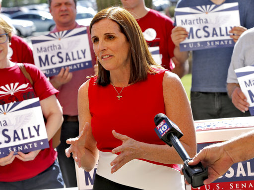 Martha Mcsally Senate campaign 2018 (supporters in back)
